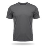Men's Polyester Sports T-Shirt M – Grey