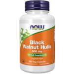 NOW Black Walnut Hulls 500mg 100 Caps