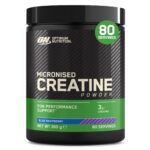 Optimum Nutrition Micronised Creatine 360 g Blue Raspberry