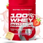 Scitec 100% Whey Protein Professional 500g Strawberry White Chocolate