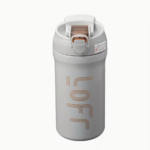 Double-Walled Stainless Steel Coffee Mug 600ml Beige