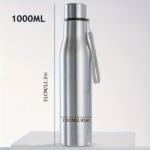 Large Stainless Steel Water Bottle 1000ml