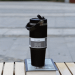 Thermal Mug 900 ml Black with Square Handle