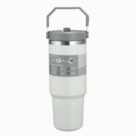 Thermal Mug 900 ml White with Square Handle