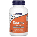 NOW Taurine 500mg 100 veg caps