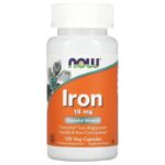 Now Foods Iron 18mg 120caps