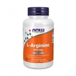 NOW L-Arginine 500mg 100 veg. caps.