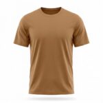 Men's Polyester Sports T-Shirt L – Brown