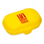 OstroVit Pill Box No More Coffee Yellow